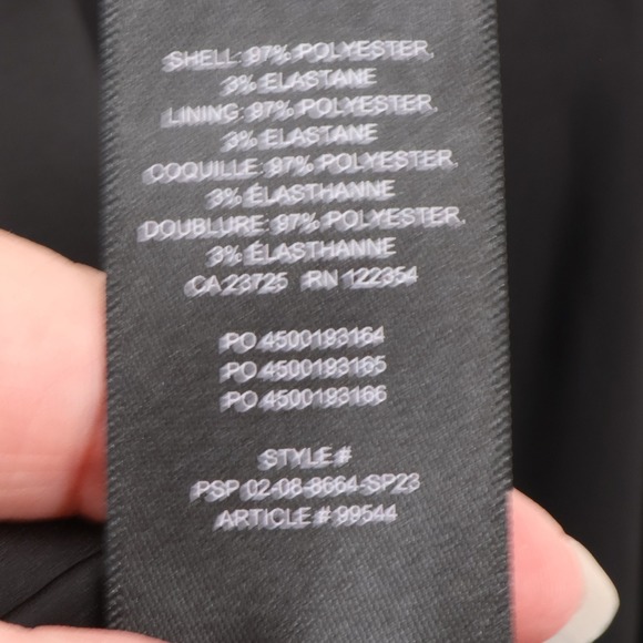 Aritzia Sunday Best Mini Slip Dress Black LBD Cocktail Party Hoco Size 00 - Picture 7 of 11